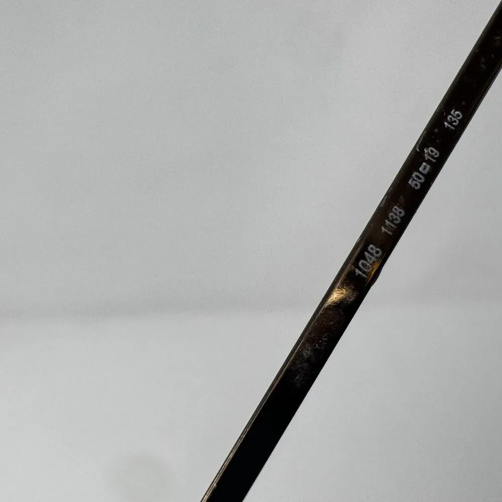 Giorgio Armani 1048 1138 Brown Semi Rimless Eyeglass Frames 50-19-135 Italy